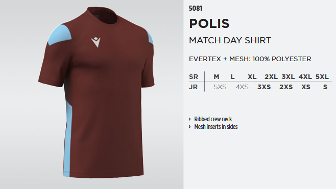 5081-Polis Match Day Shirt