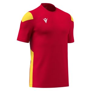 50810205 POLIS MATCH DAY SHIRT RED/YELLOW