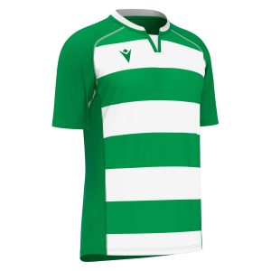 ALABASTER MATCH DAY RUGBY SHIRT GREEN/WHITE