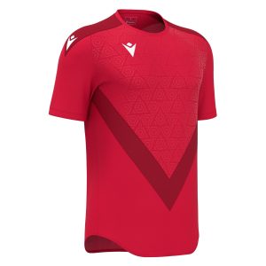 800002740200 WISP MATCH DAY SHIRT RED/DARK RED
