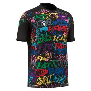 800000000900 - GOLEM MATCH DAY SHIRT, BLACK/GRAFFITI