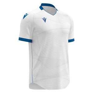 800000090103 - WYVERN ECO MATCH DAY SHIRT ECO WHITE/ROYAL BLUE