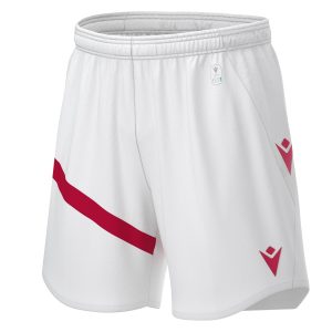 800000110102 - SHEN ECO MATCH DAY ECO SHORTS WHITE/RED