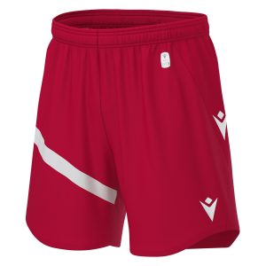 800000110201 - SHEN ECO MATCH DAY ECO SHORTS RED/WHITE