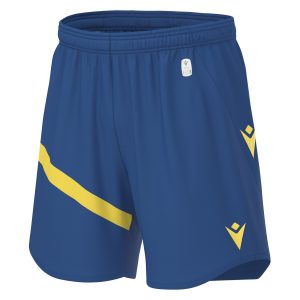 800000110305 - SHEN ECO MATCH DAY ECO SHORTS ROYAL BLUE/YELLOW