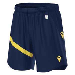 800000110705 - SHEN ECO MATCH DAY ECO SHORTS NAVY/YELLOW