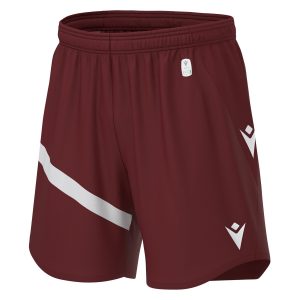800000111401 - SHEN ECO MATCH DAY ECO SHORTS CARDINAL/WHITE