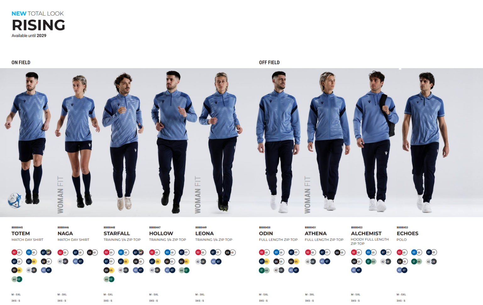 Macron Total Look Rising 2026 NEW with multiple colour choices